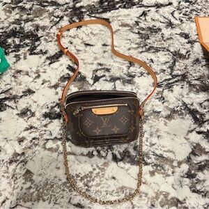 Louis Vuitton Monogram Brown Crossbody Bag